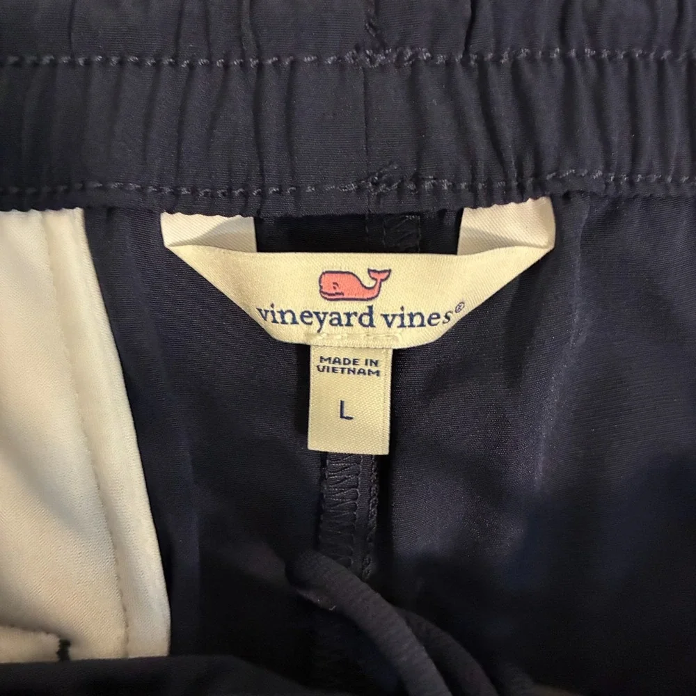 NWT Vineyard Vines Golf Pant Mens L Performance Elastic Waist Pull On Preppy‎